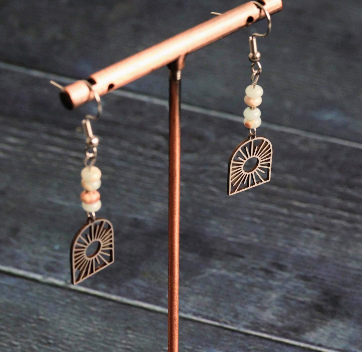 Milky quartz & sunrise