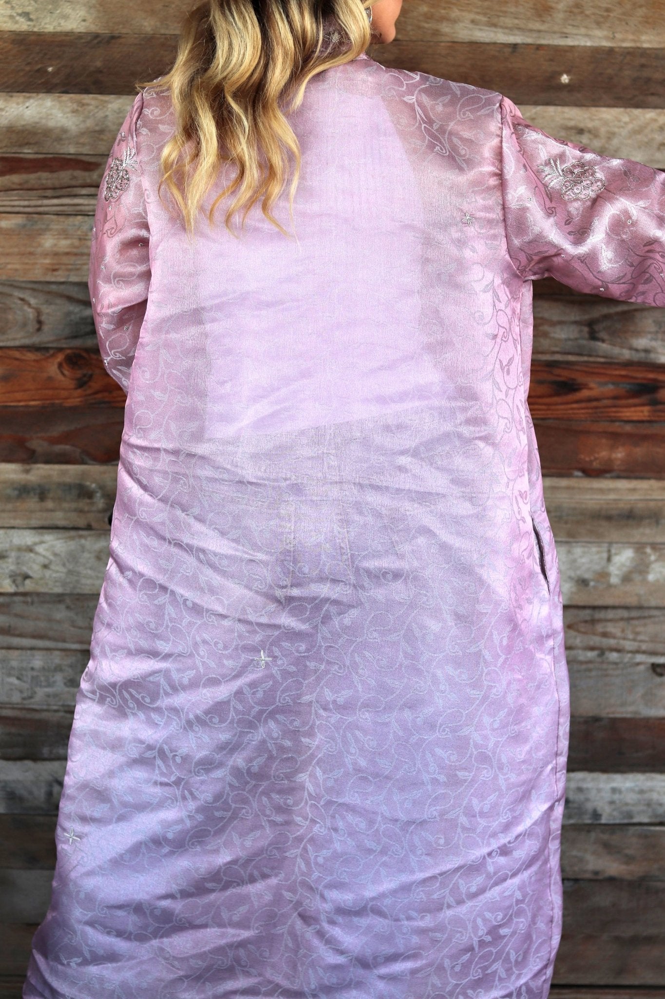 Blush & Silver Seas Kimono- Handmade Jewellery - i am boho