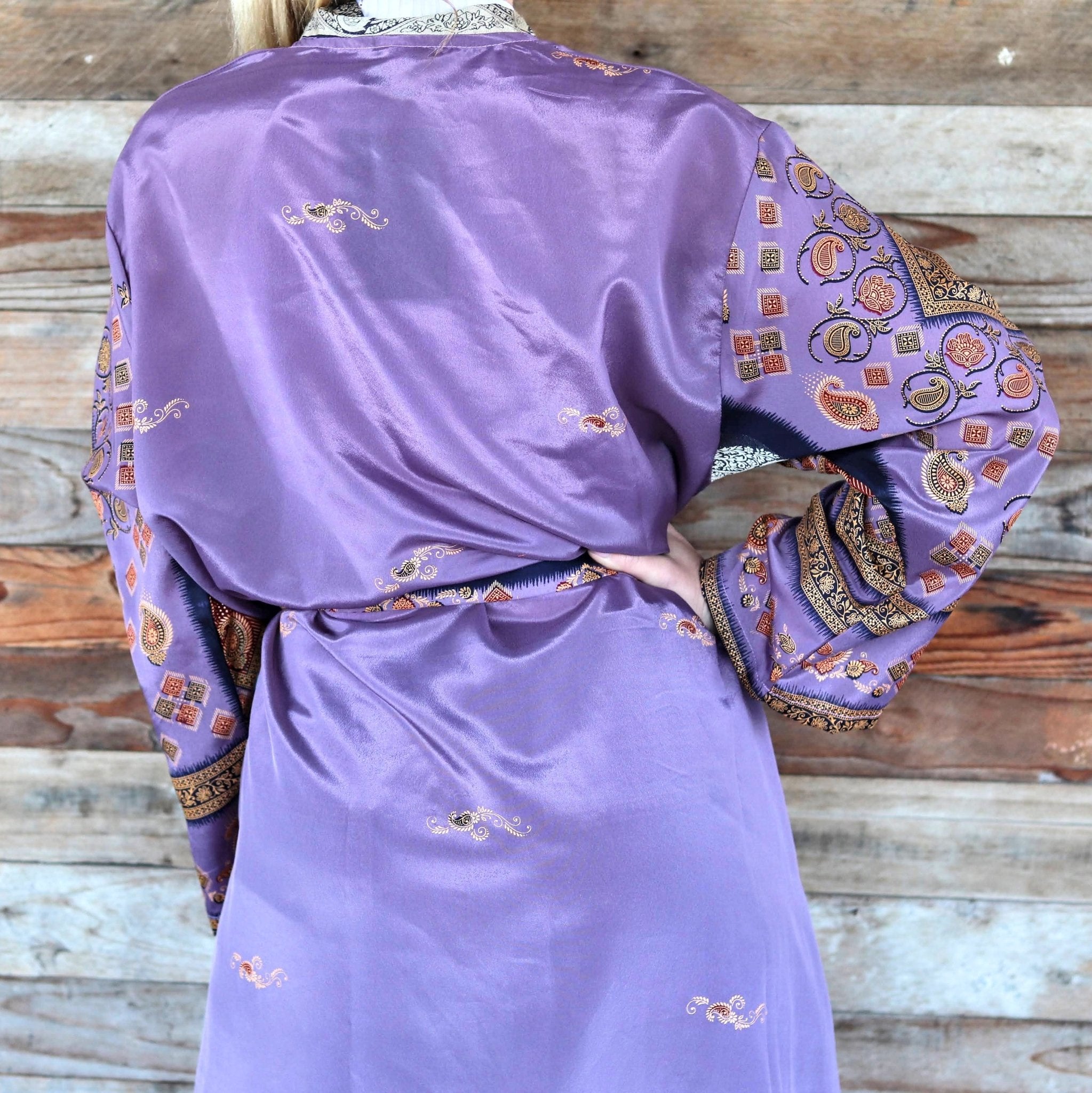 Violet Flash Kimono- Handmade Jewellery - i am boho