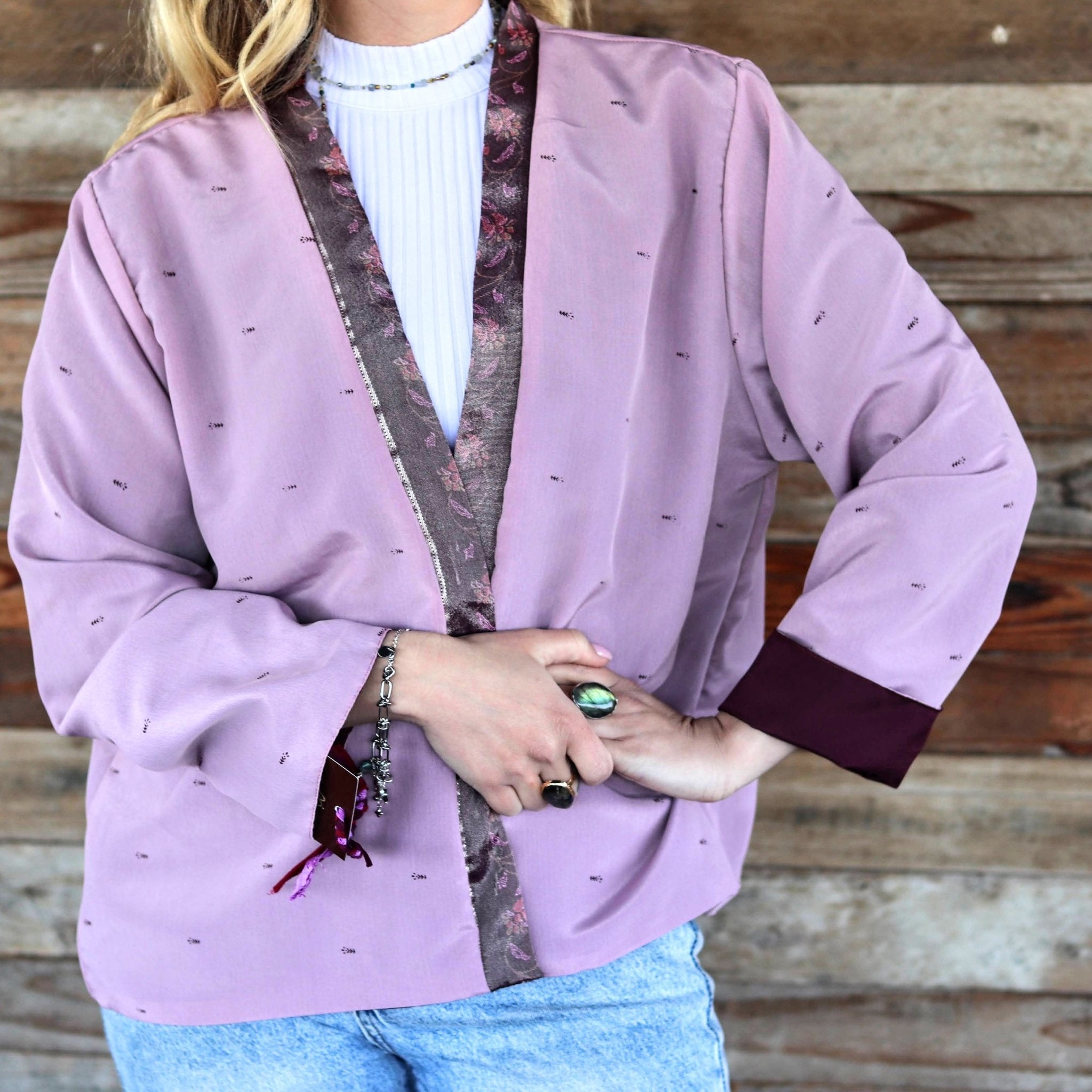 Madira Reversible Kimono Jacket
