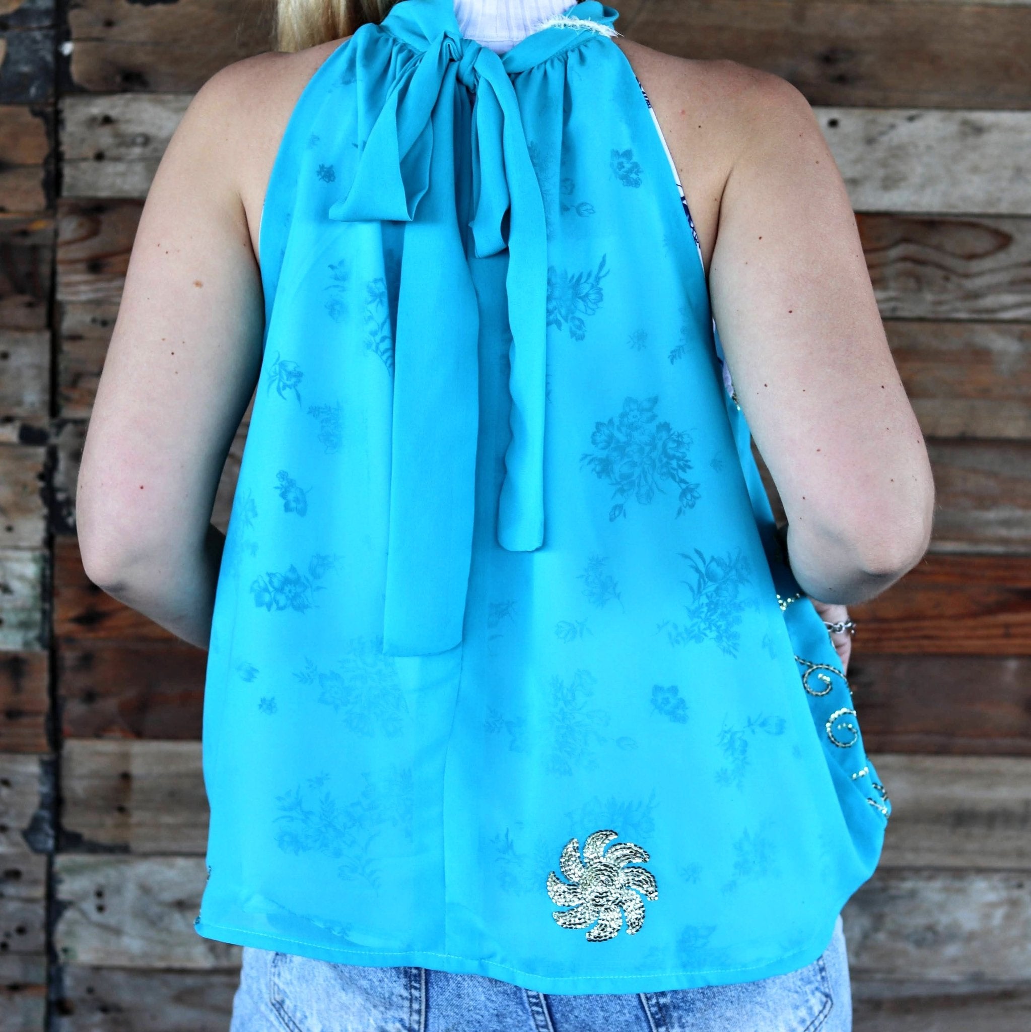Wild Turquoise Halter- Handmade Jewellery - i am boho