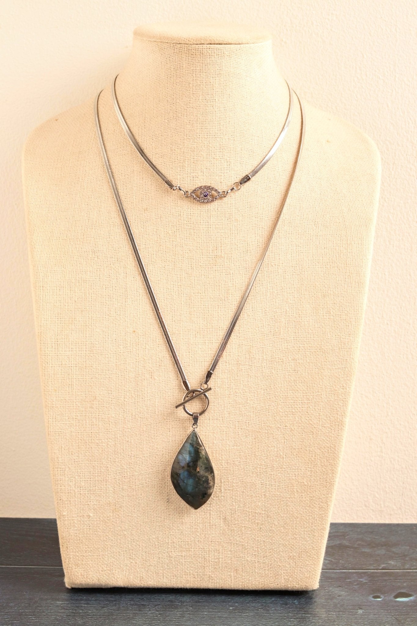 Long Silver Storm- Handmade Jewellery - i am boho