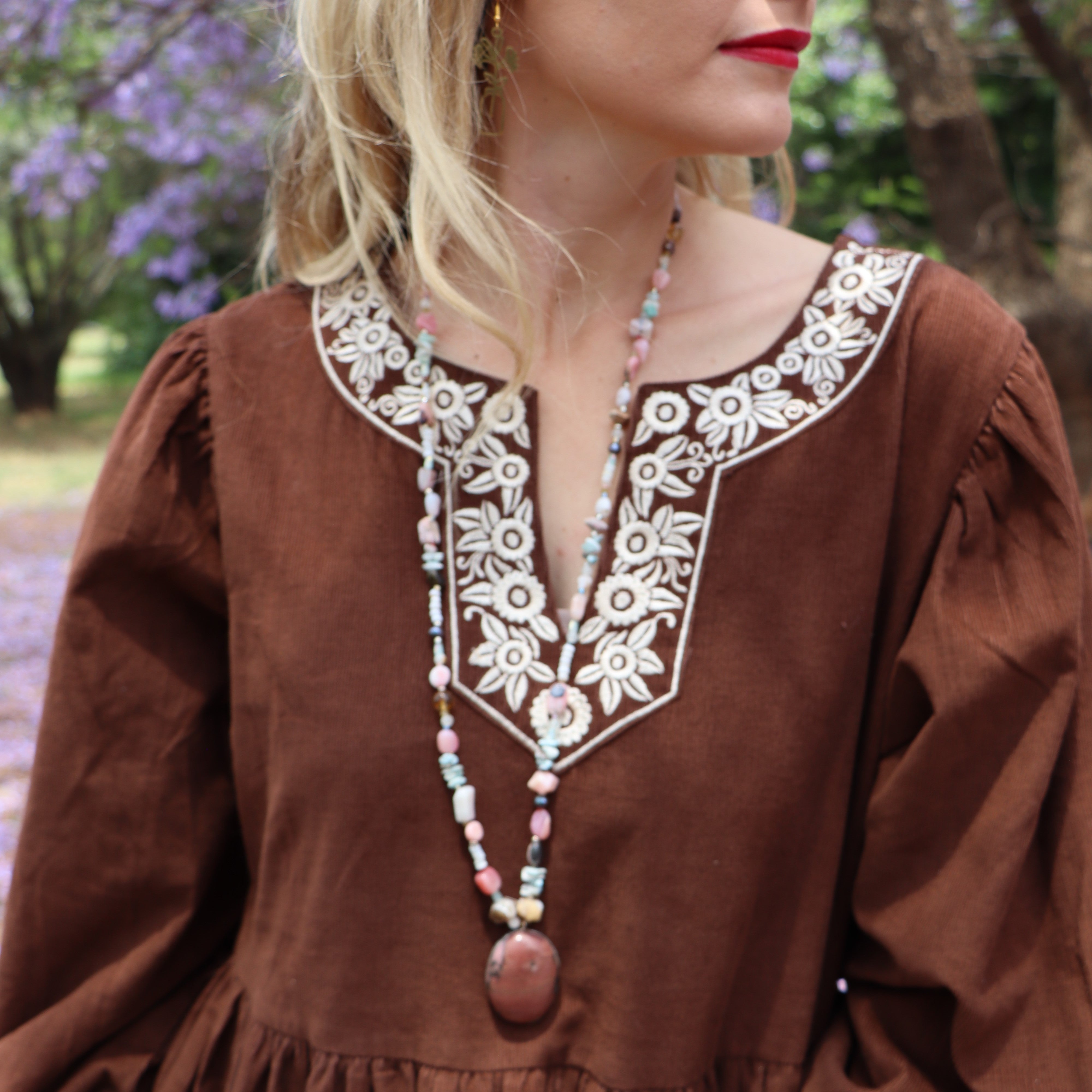 True Pink Opal & Rhodonite