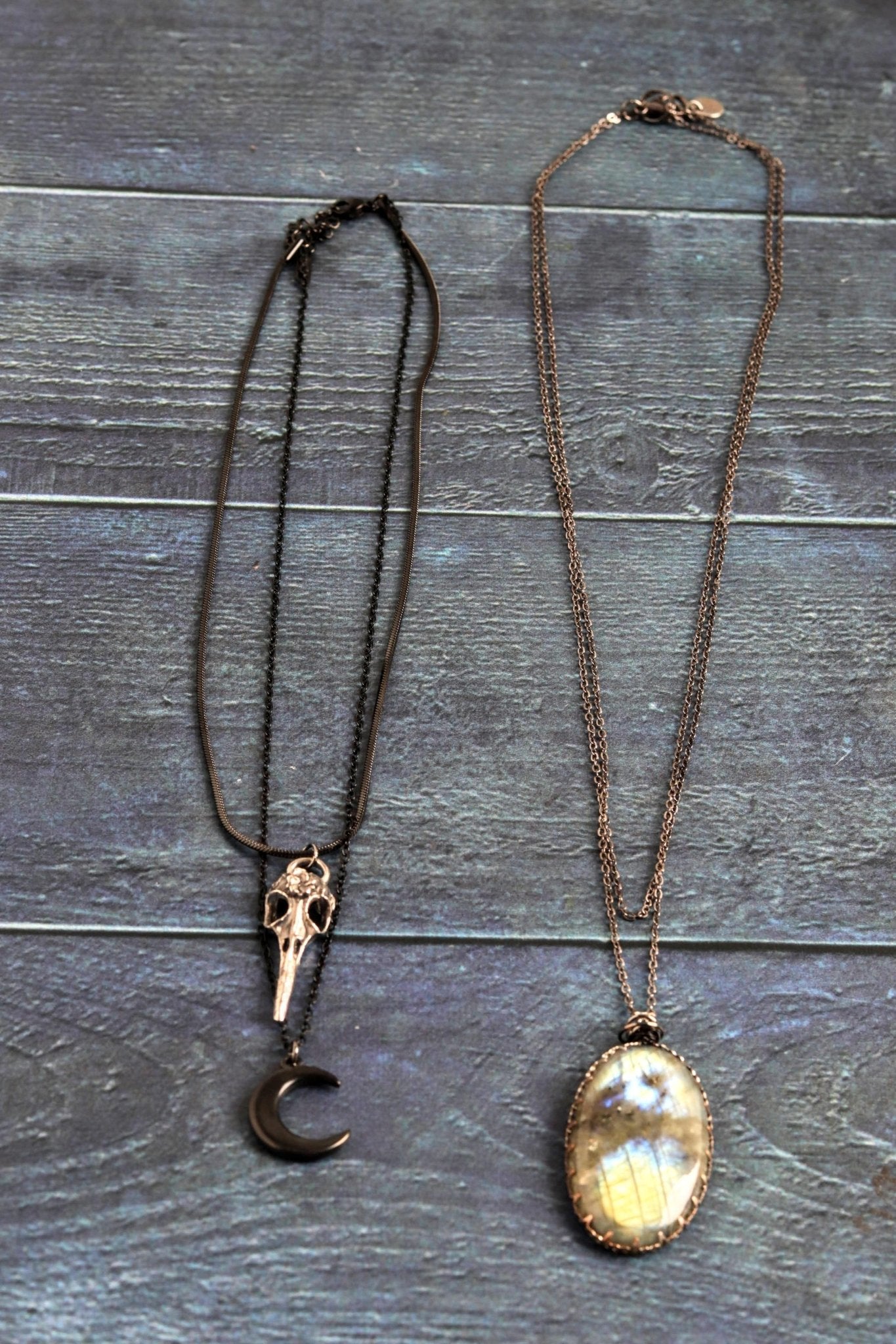 Dark Moon Layers- Handmade Jewellery - i am boho
