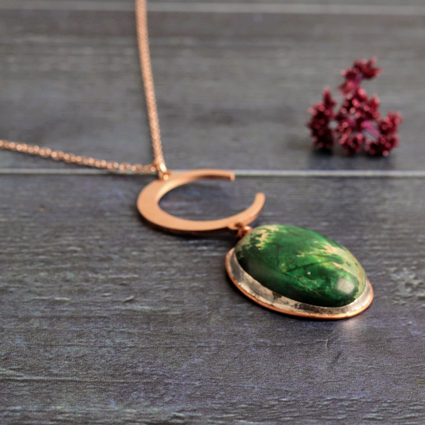 Rose Gold & Jasper