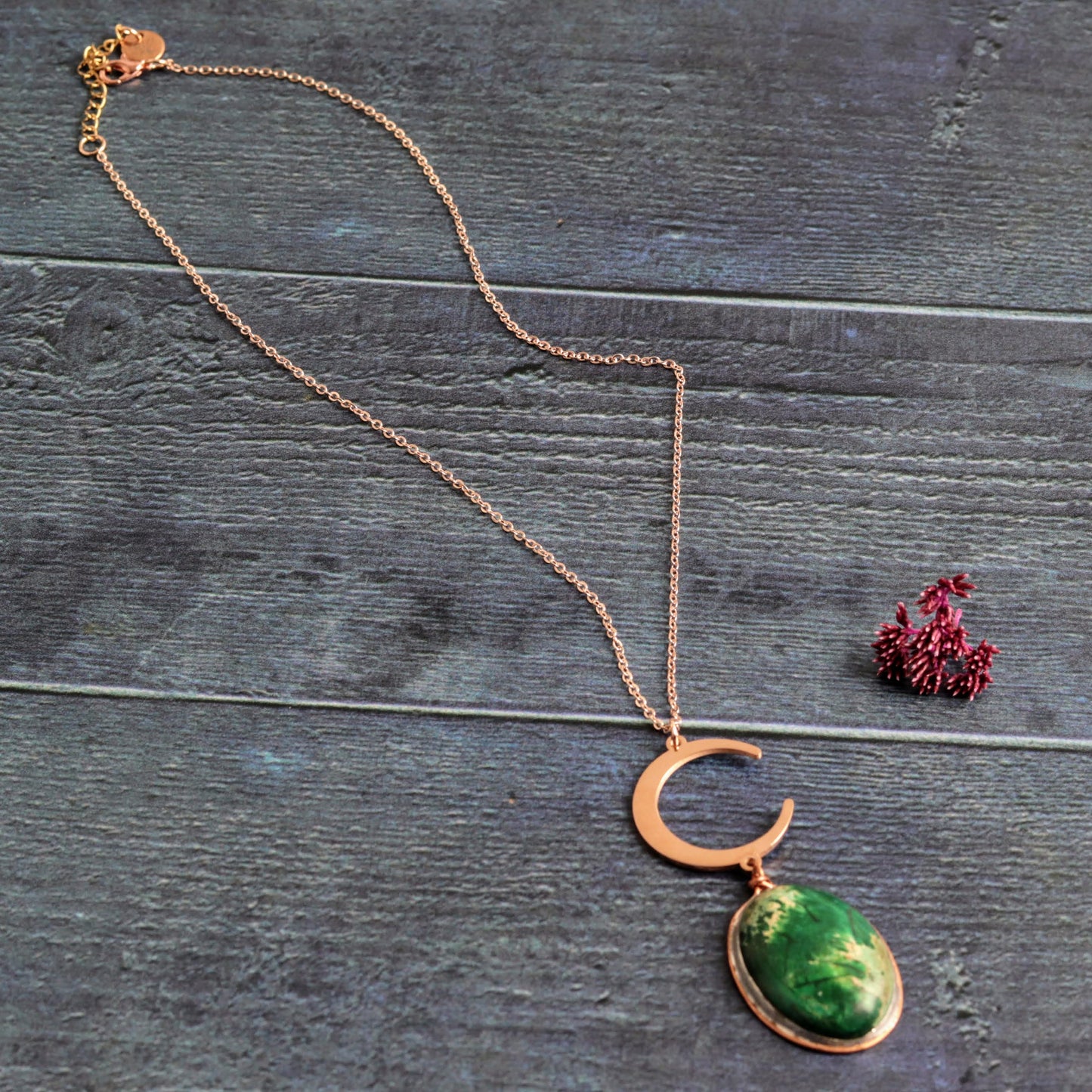 Rose Gold & Jasper