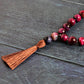 Purple & Pink Tiger's Eye Half Mala