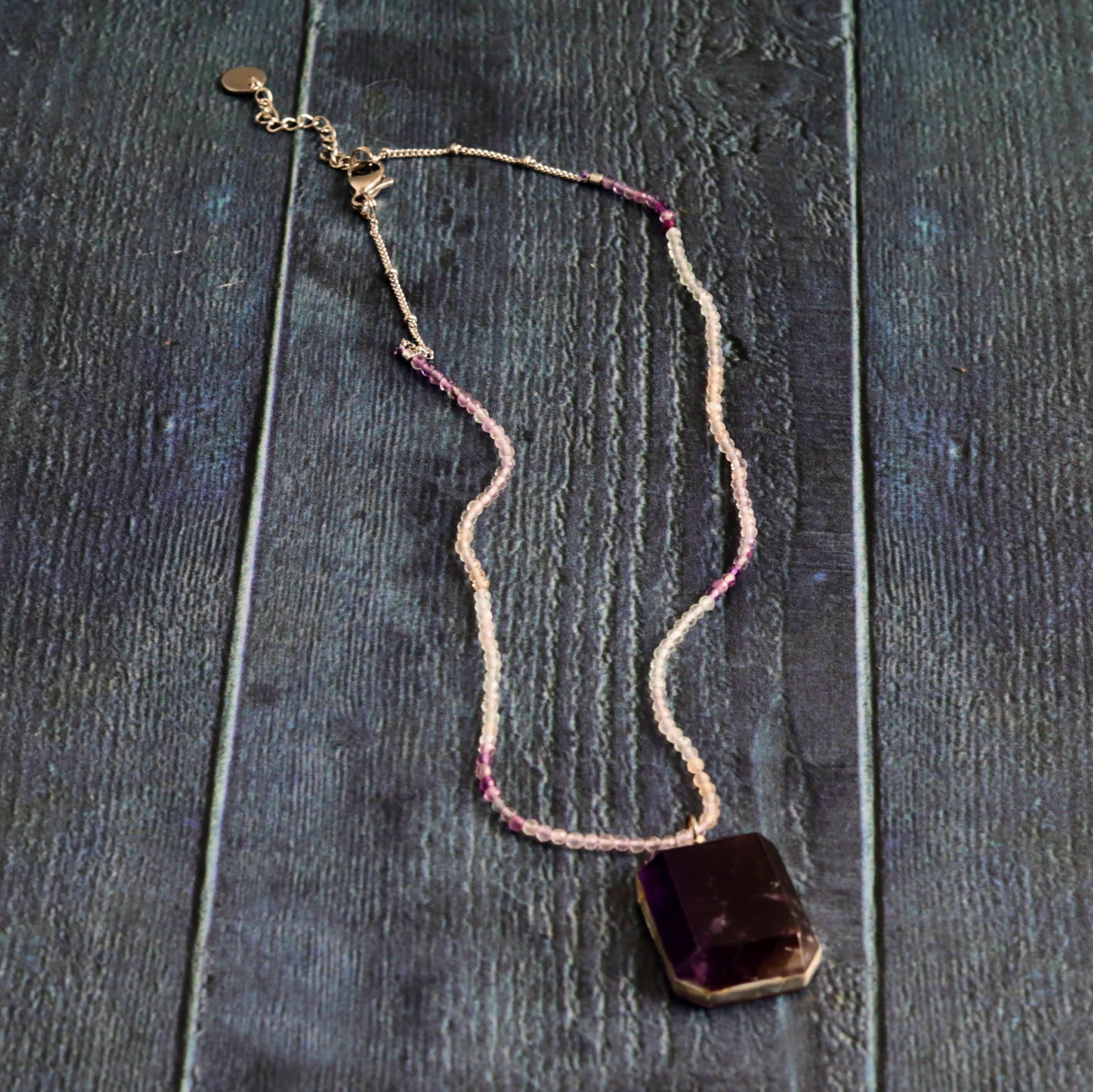 Deep Purple Fluorite