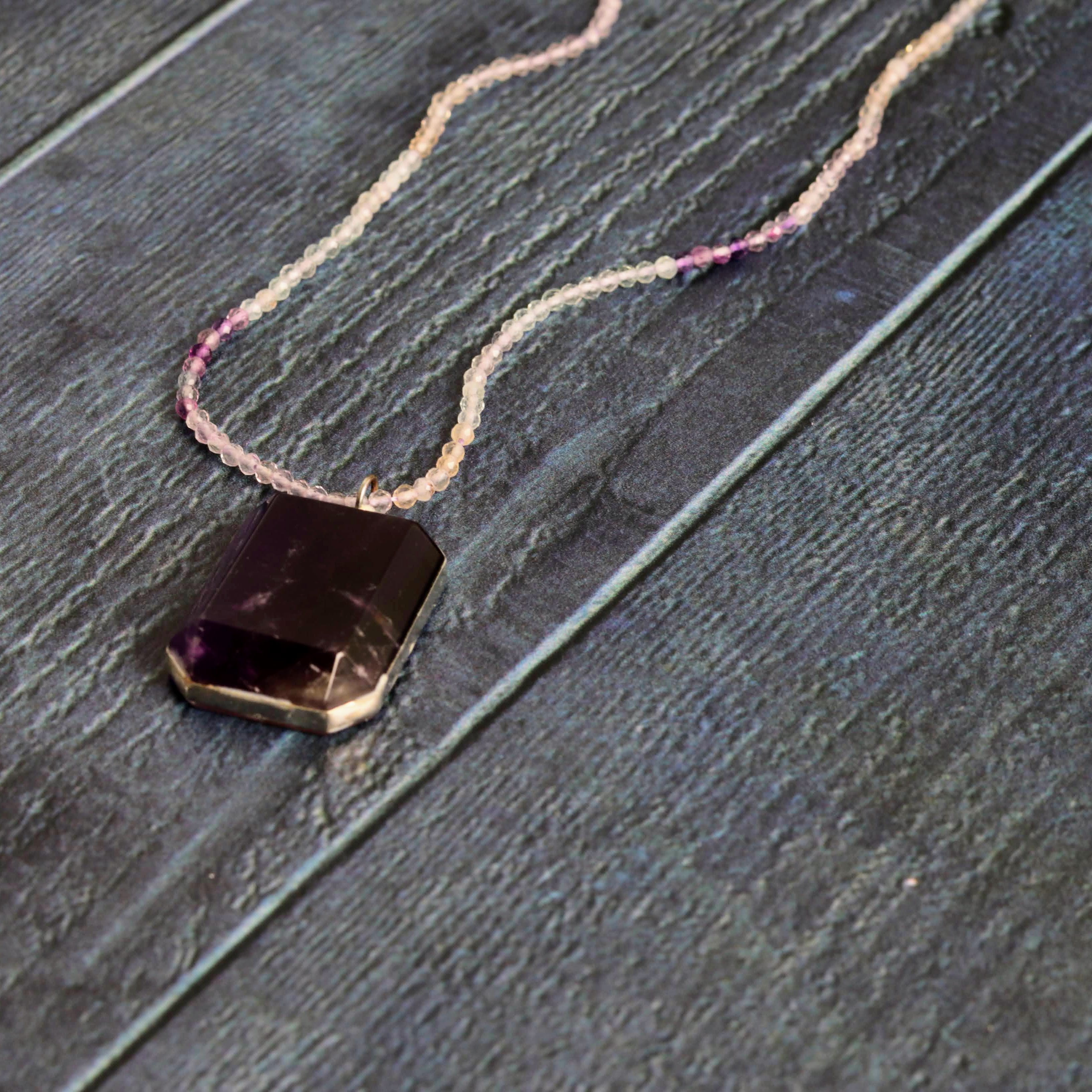 Deep Purple Fluorite