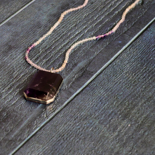 Deep Purple Fluorite