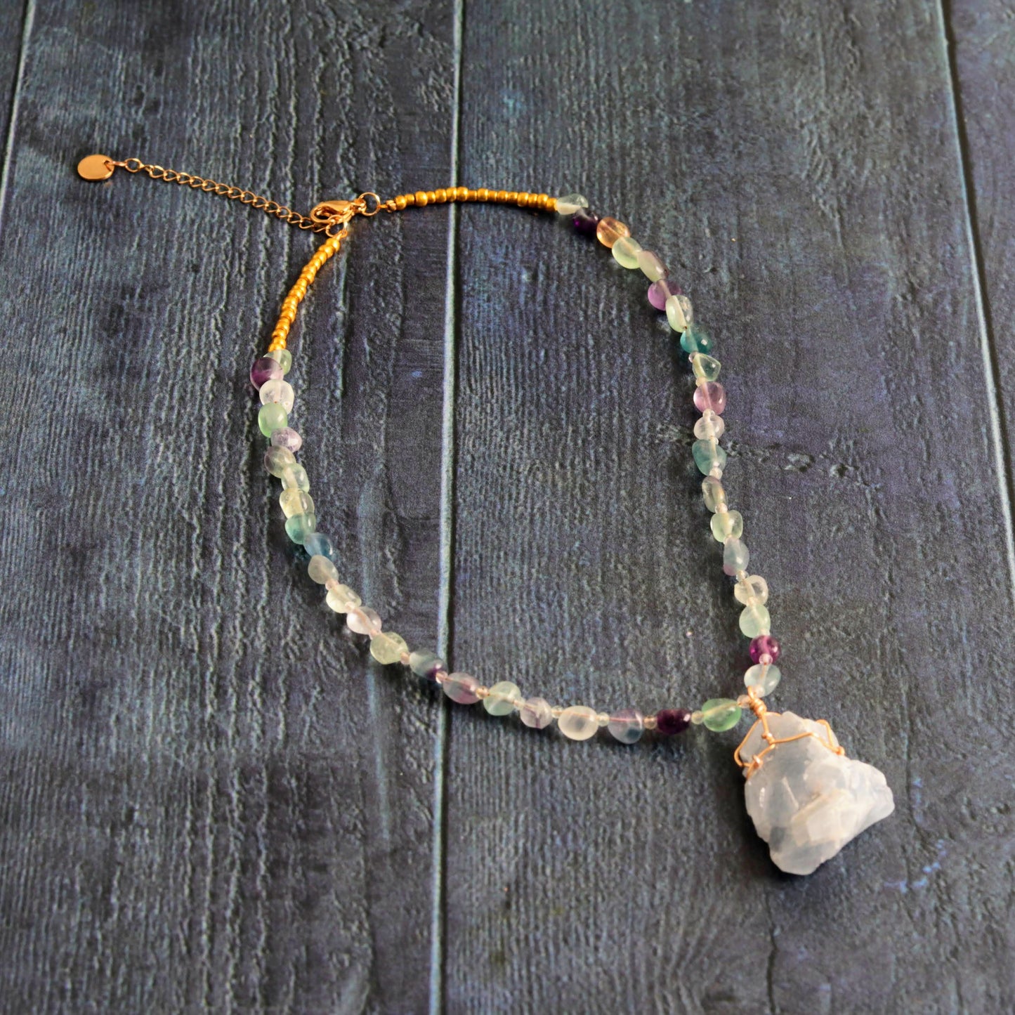 Calcite and Fluorite