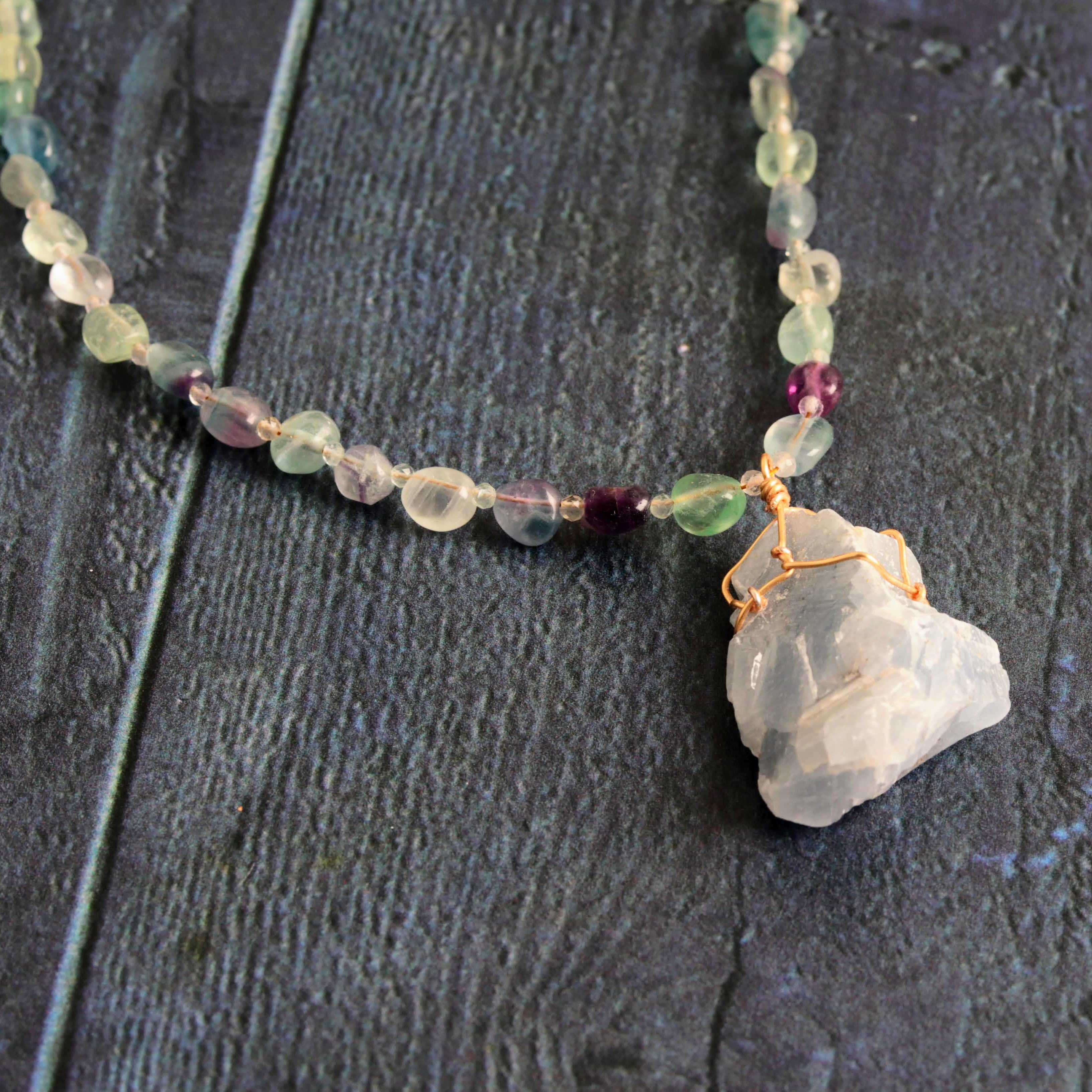 Calcite and Fluorite