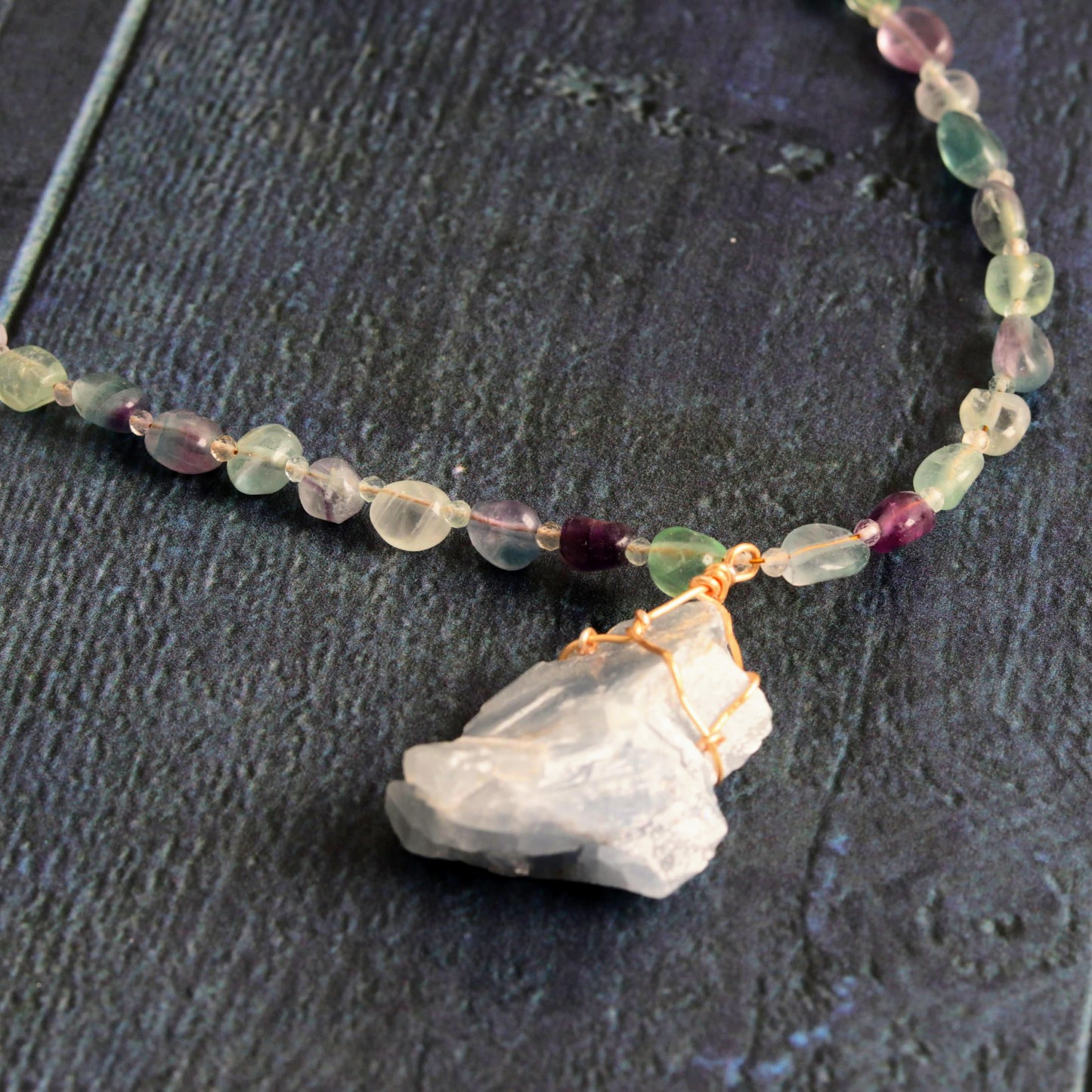 Calcite and Fluorite