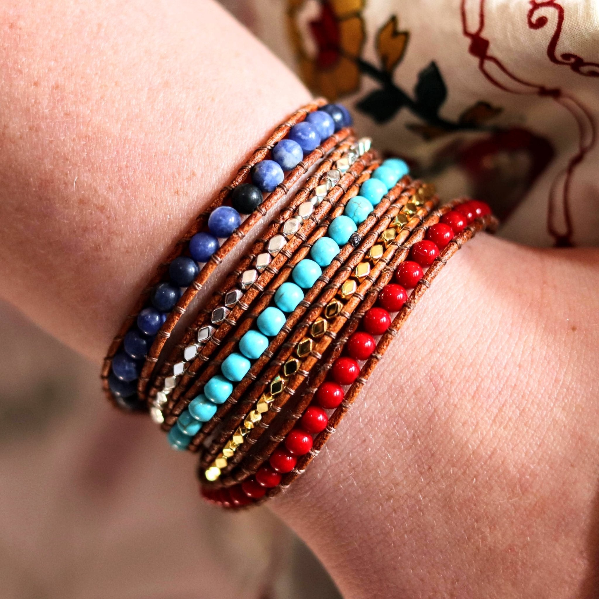 Tibetan Wrap- Handmade Jewellery - i am boho