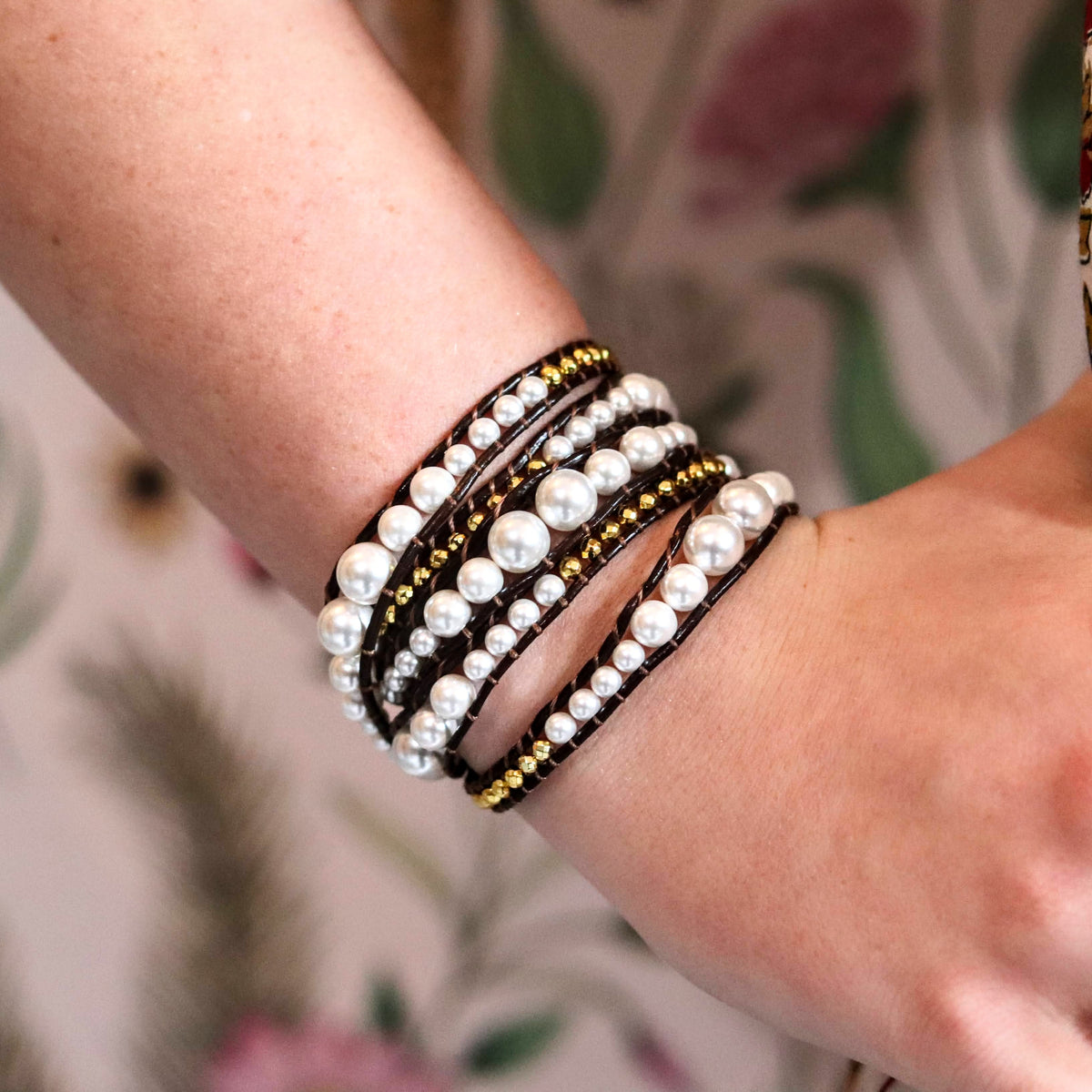 Pearl Wrap- Handmade Jewellery - i am boho