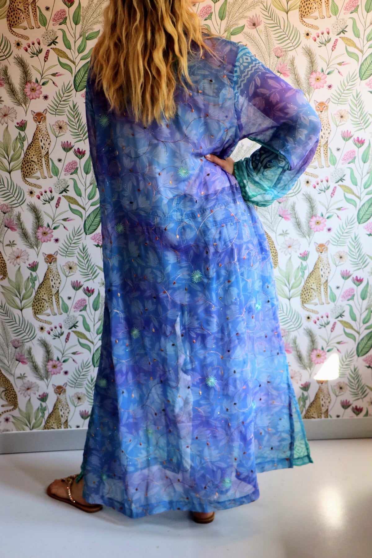 Stepping Into Light Wrap Kimono