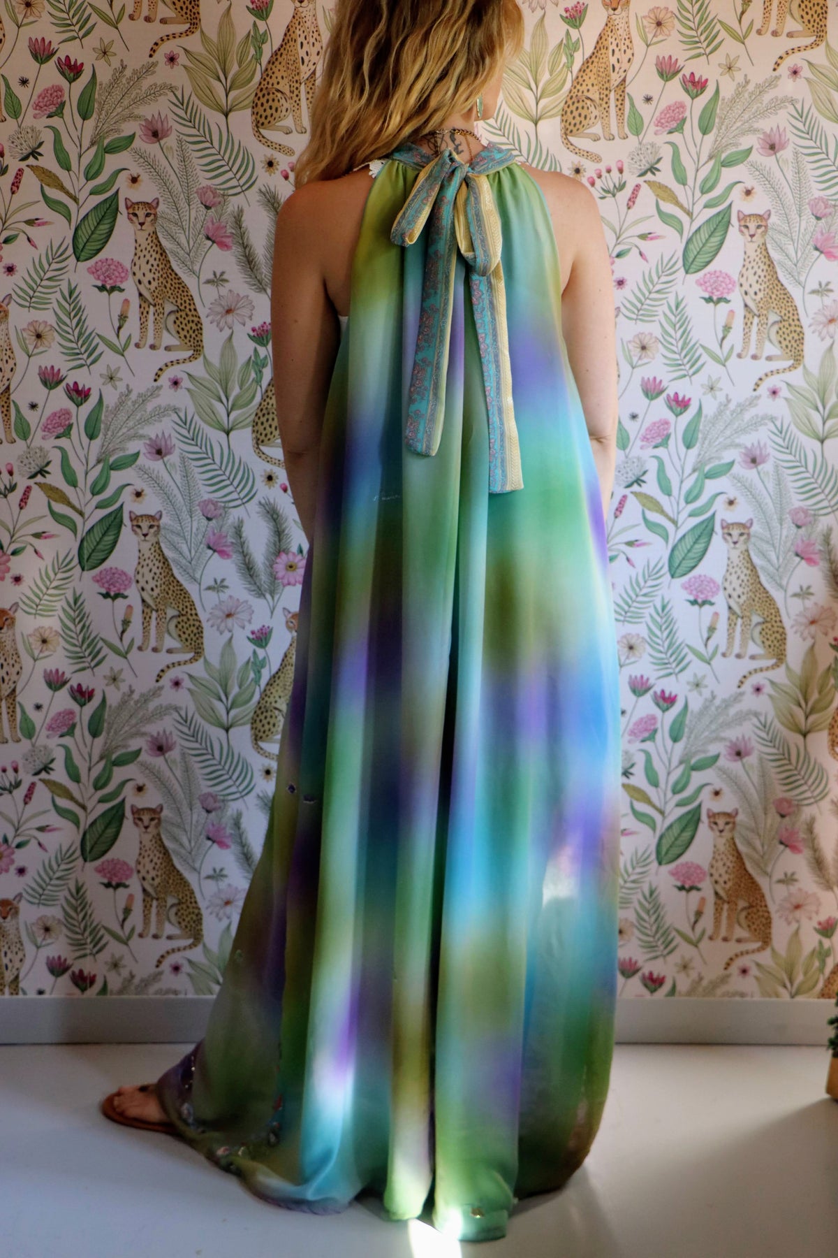 Northern Lights Reversible Halterneck
