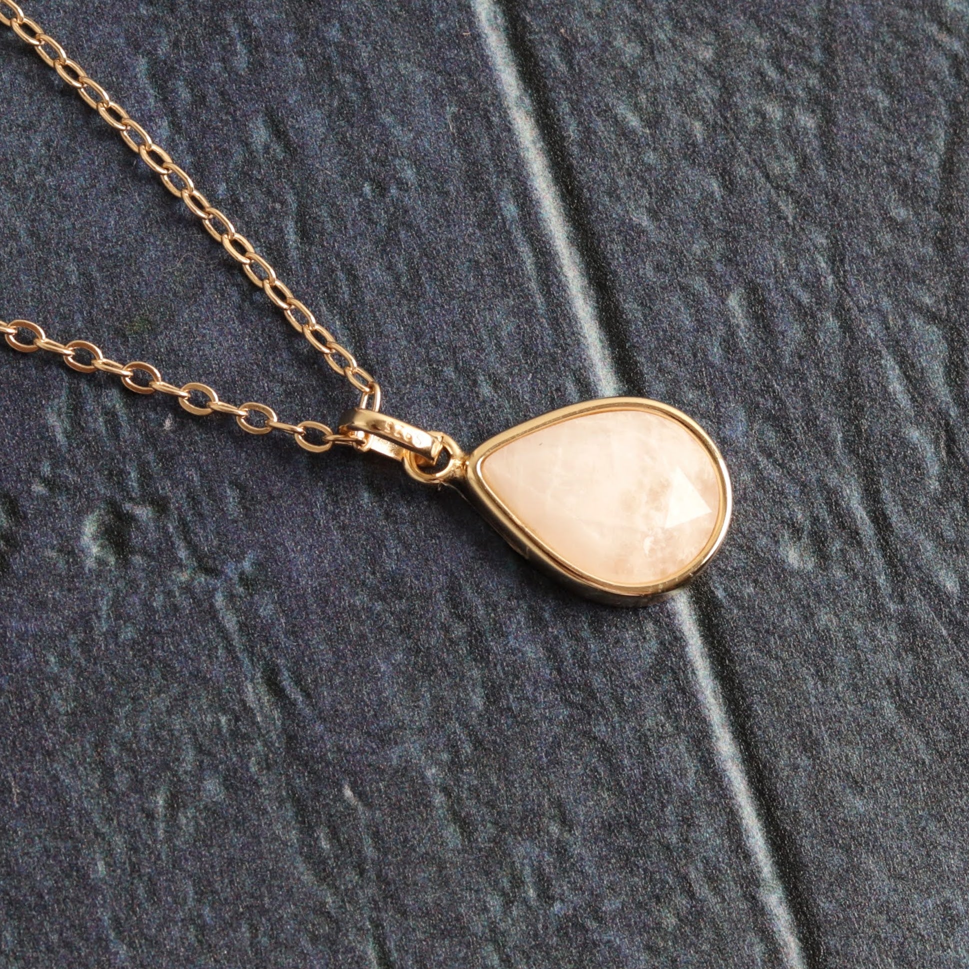 Moonstone teardrop