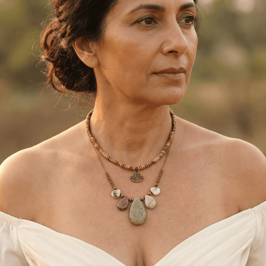 Lotus Spirit Jasper - Handmade Jewellery - i am boho