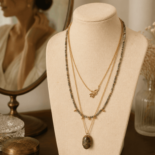 Bloodstone tier - Handmade Jewellery - i am boho