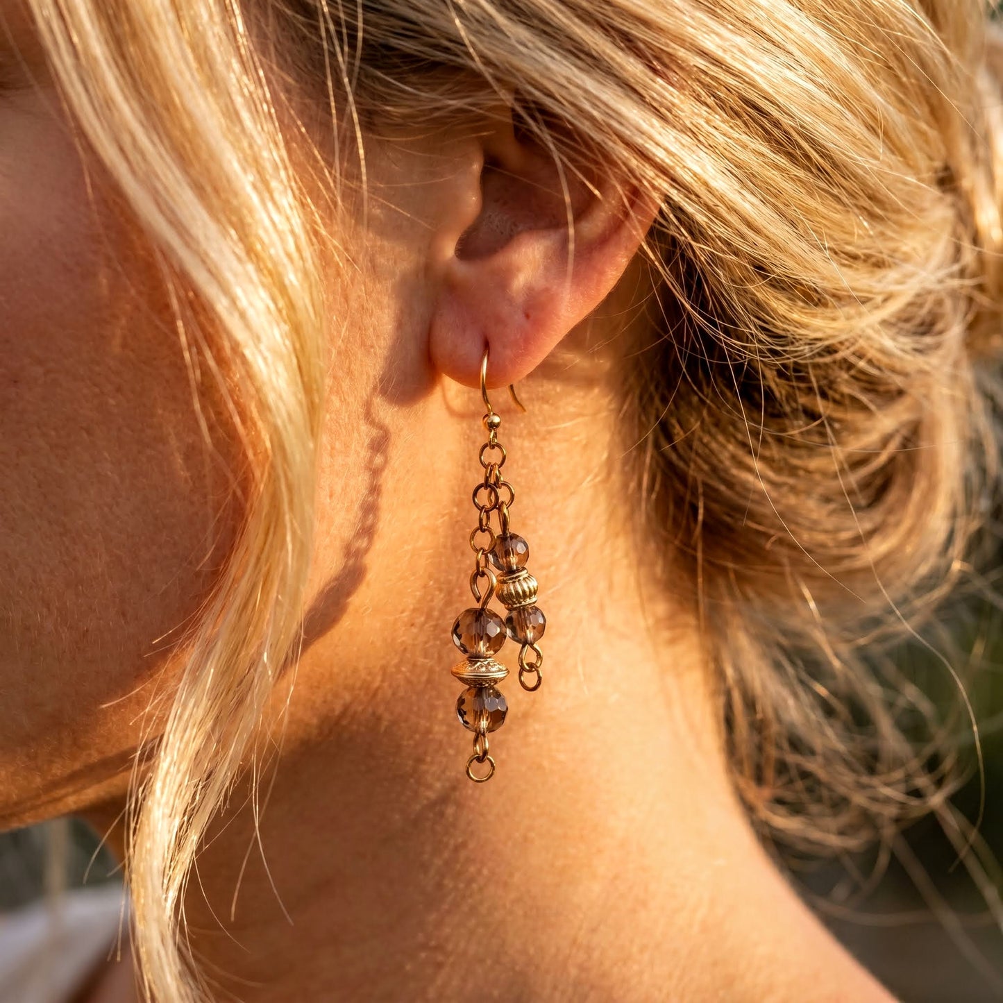 Smokey Bundle Earrings - Handmade Jewellery - i am boho