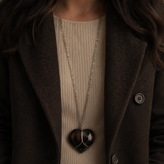 Garnet Heart