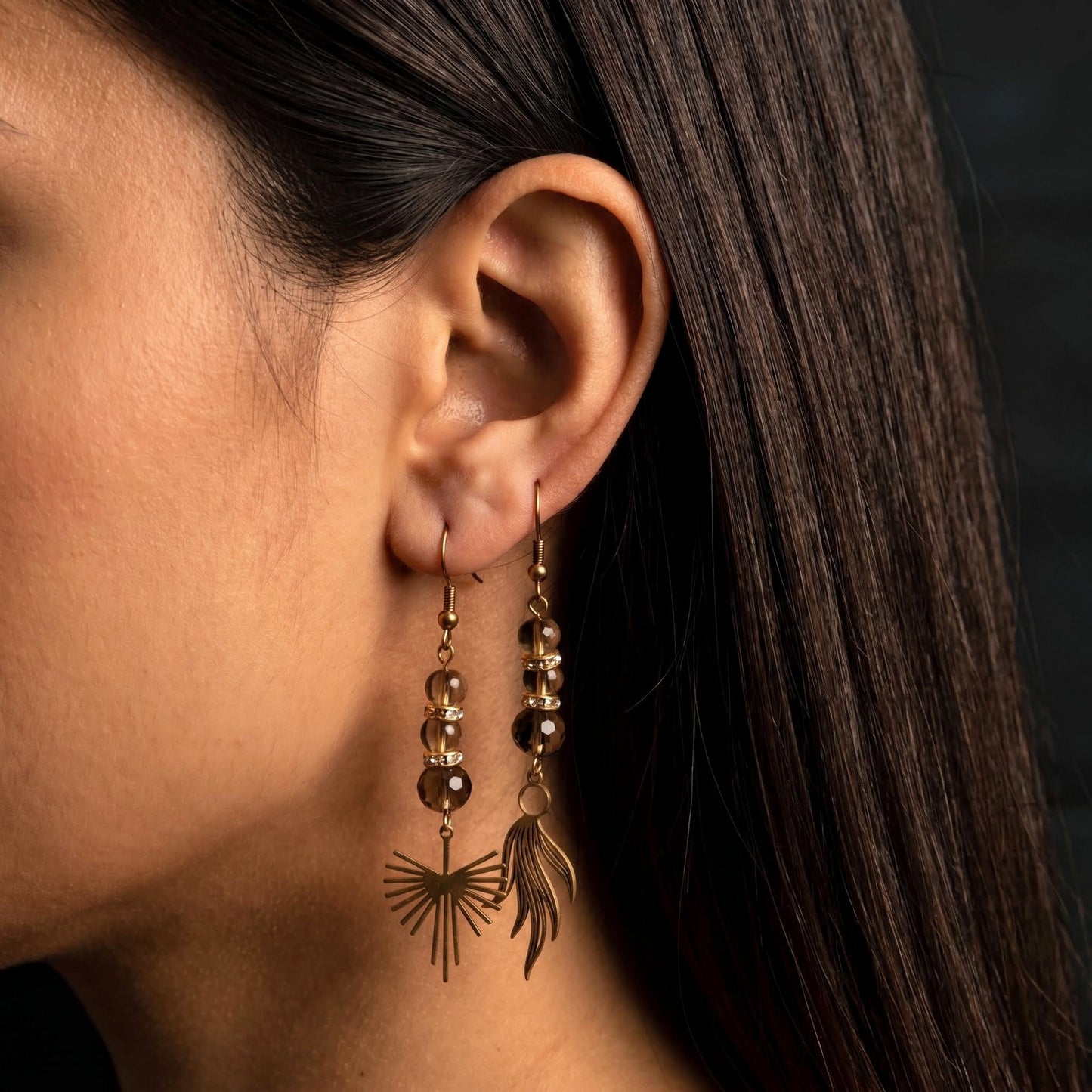 Reborn from Ash Earrings - Handmade Jewellery - i am boho