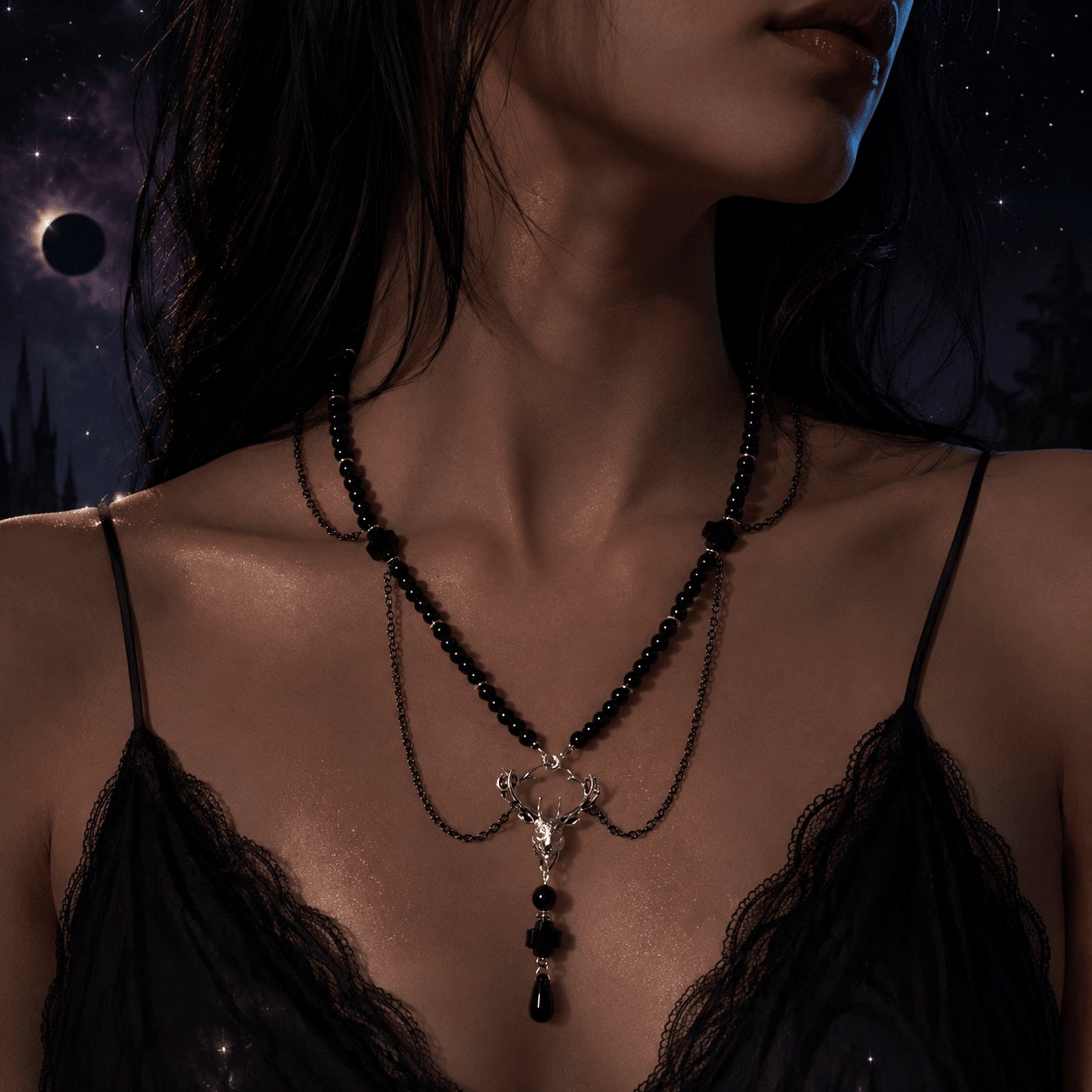 Midnight Stag- Handmade Jewellery - i am boho