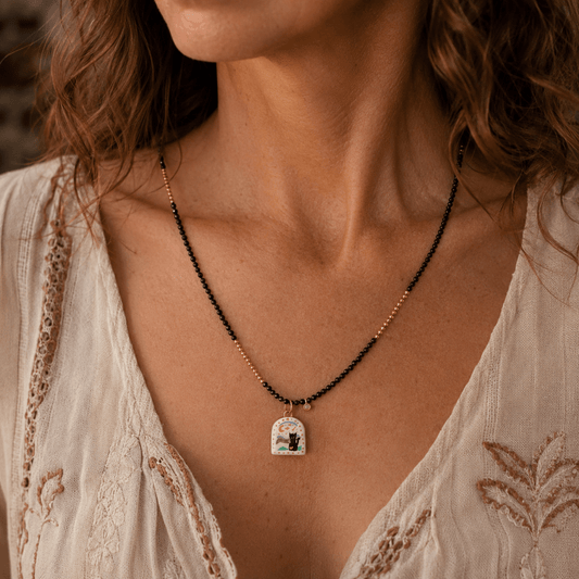 Black Cat boheme- Handmade Jewellery - i am boho