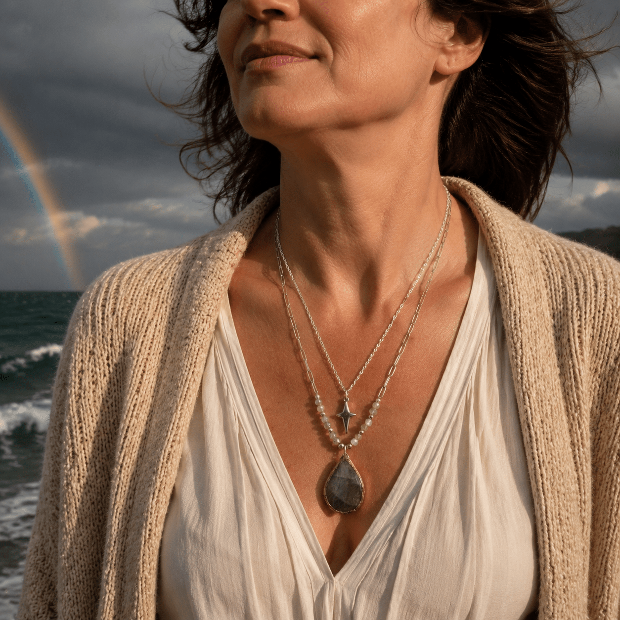 Starlit Storm Layers- Handmade Jewellery - i am boho