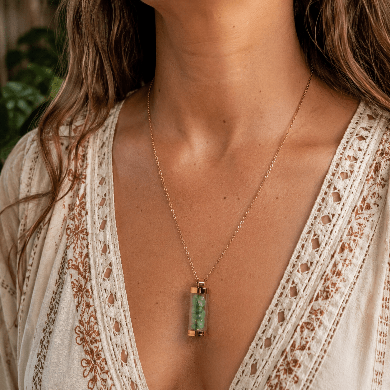 Jade Vial- Handmade Jewellery - i am boho