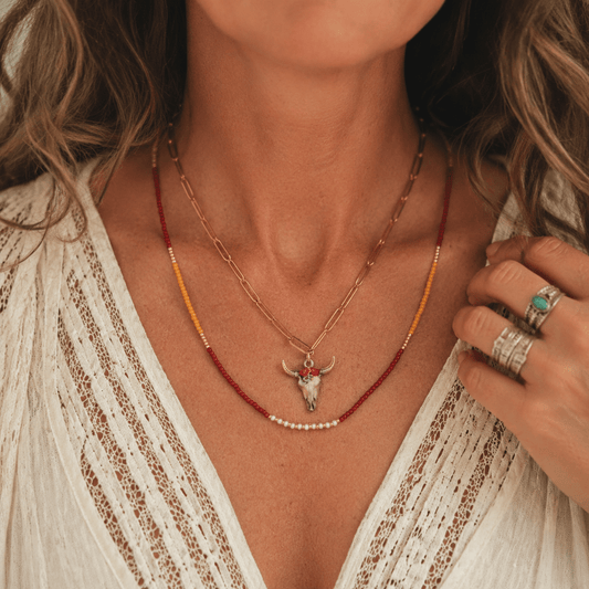 Wild West Rose Set- Handmade Jewellery - i am boho