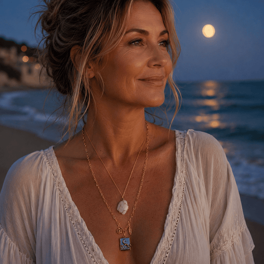 Golden crescent- Handmade Jewellery - i am boho