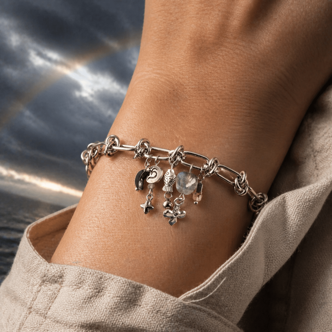 Trinket Storm Bracelet- Handmade Jewellery - i am boho