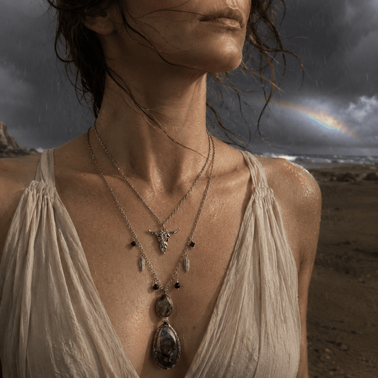 Two Flashes, One Stone- Handmade Jewellery - i am boho