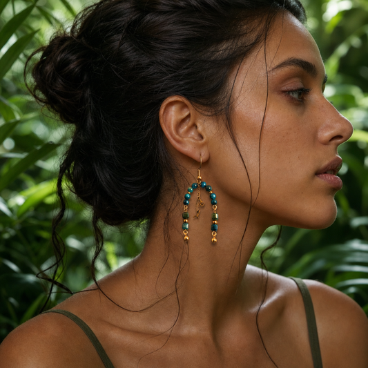 Jungle Teal Bloom