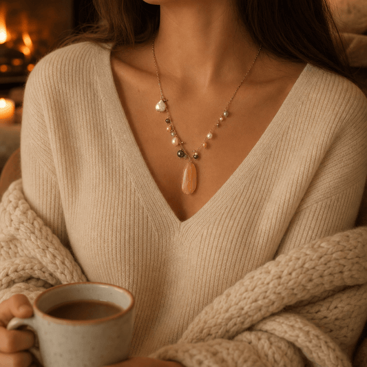 Peach & Pearl- Handmade Jewellery - i am boho