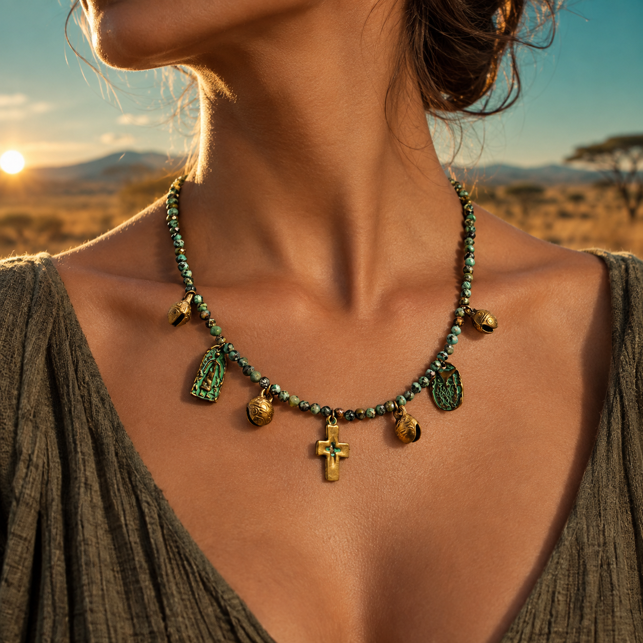 Patina Charms