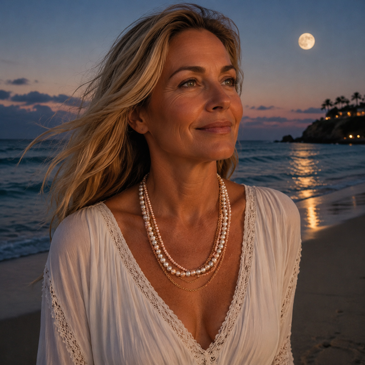 Moonlight & pearls
