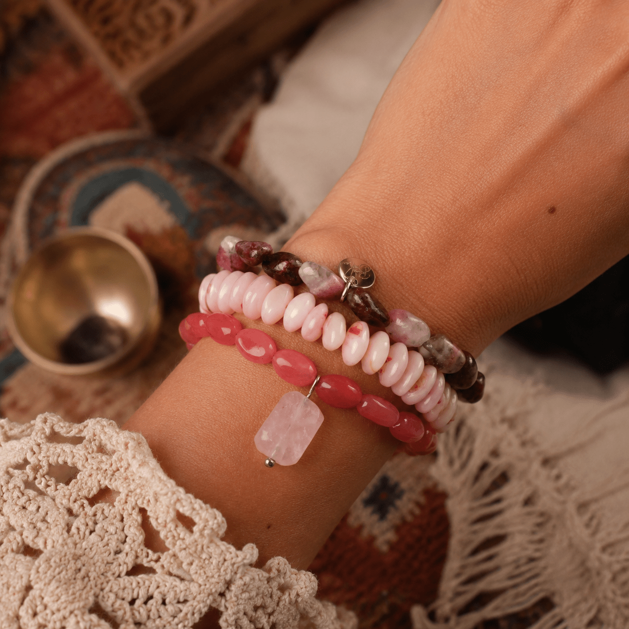 Watermelon Tourmaline- Handmade Jewellery - i am boho