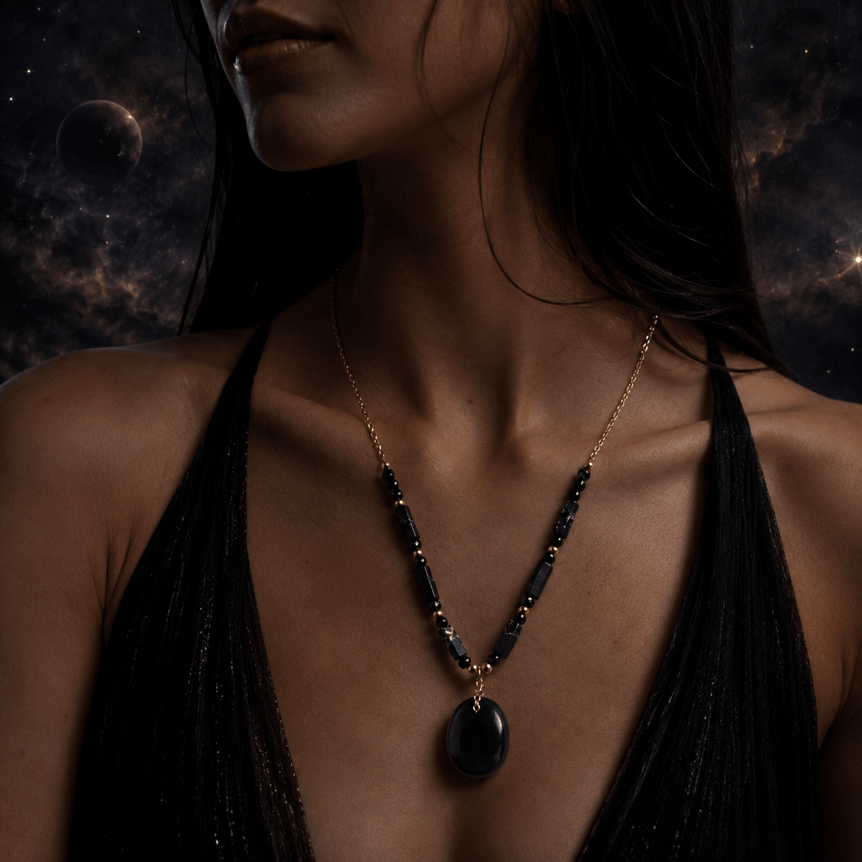 Shadow Stone- Handmade Jewellery - i am boho