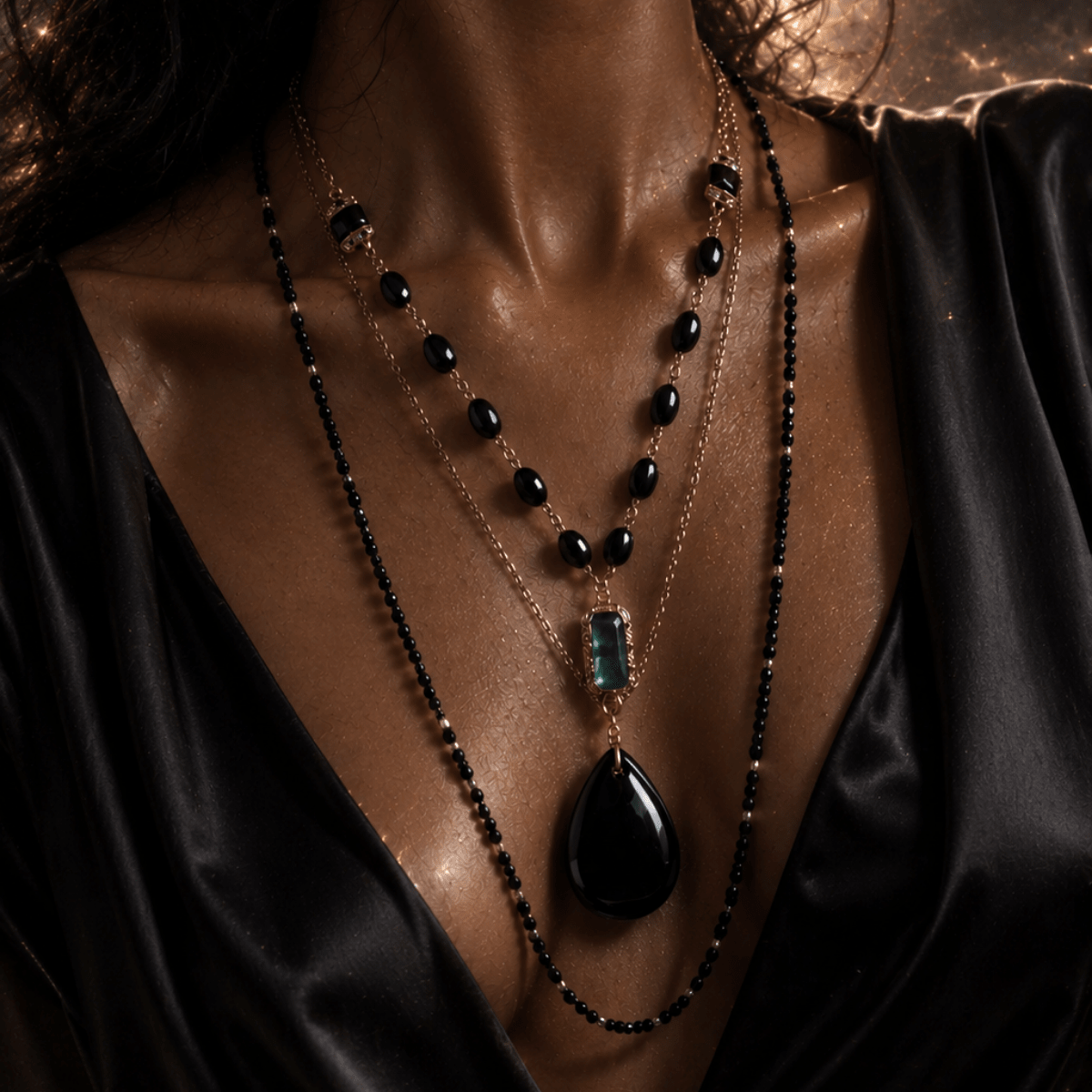 Rose Gold Eclipse- Handmade Jewellery - i am boho