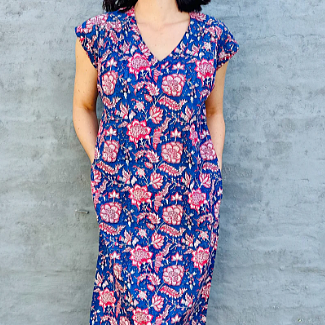 Savita in Sapphire Daisy