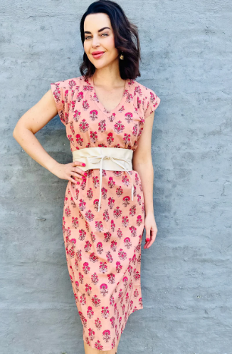 Savita in Peachy Posy