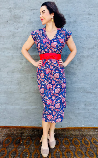 Savita in Sapphire Daisy