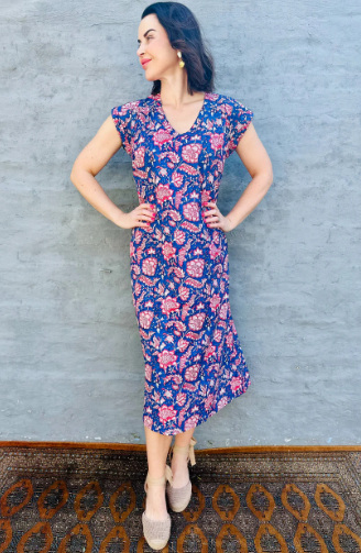 Savita in Sapphire Daisy