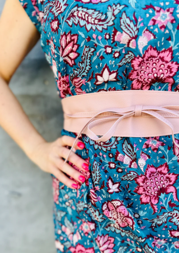 Savita in Teal Botanical