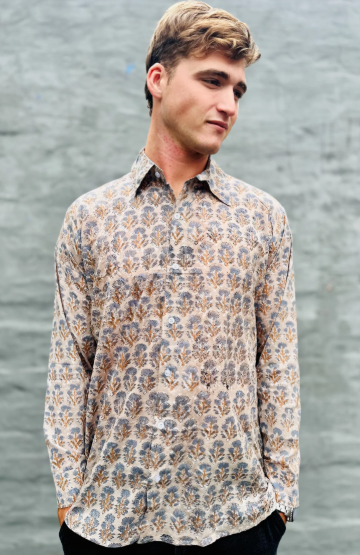 Long sleeve in Grey Thistle